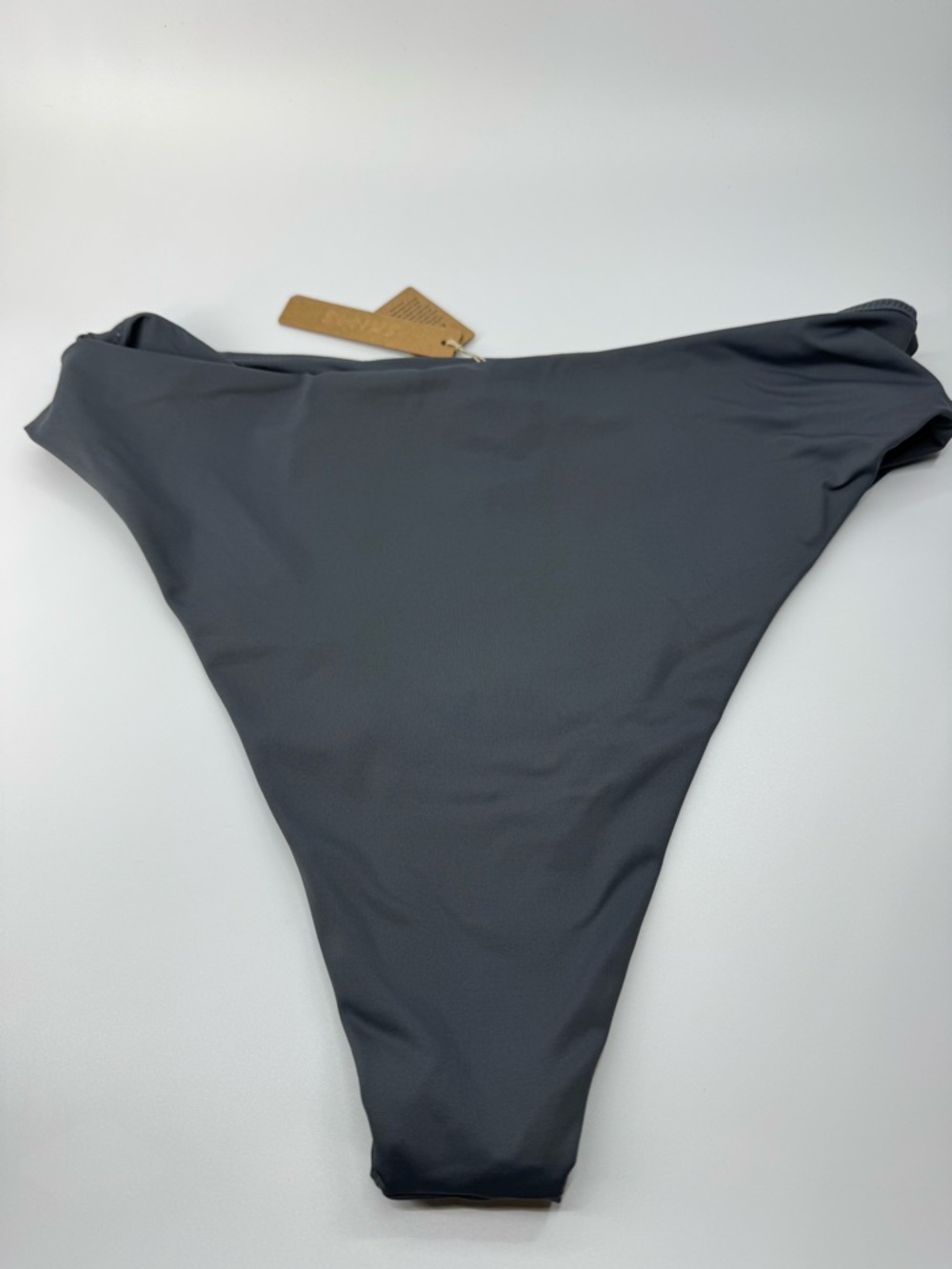 Skims Recycled Swim Mid Waist Bottom Gunmetal XL NWT - Picture 4 of 9